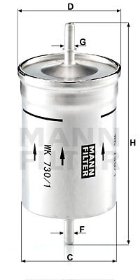 Filtru combustibil