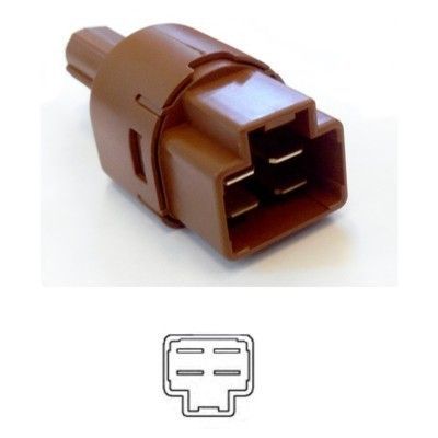 Comutator lumini frana