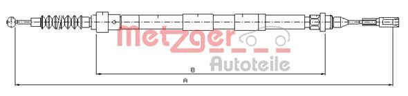 Cablu frana de parcare