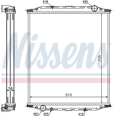 Radiator racire motor