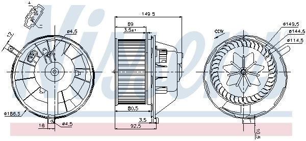 Ventilator habitaclu