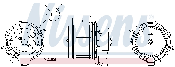 Ventilator habitaclu