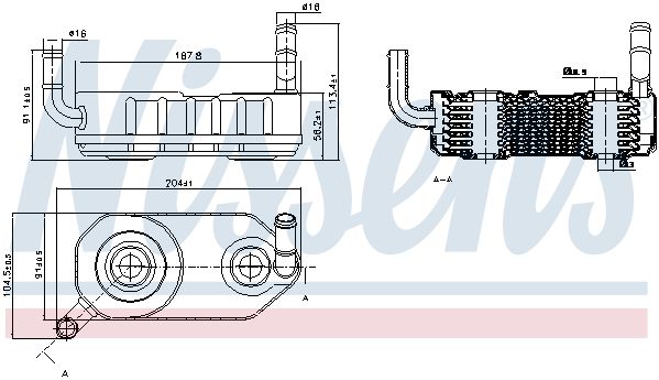 Radiator racire ulei cutie de viteze automata