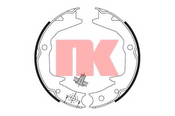 Set saboti frana frana de mana