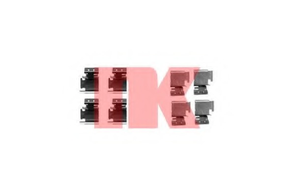 Set accesorii placute frana