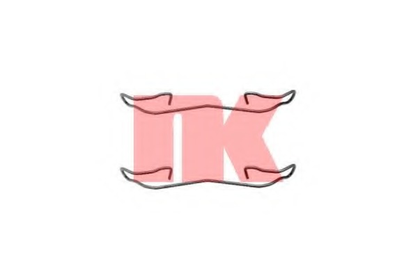 Set accesorii placute frana