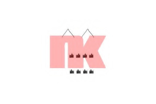 Set accesorii placute frana