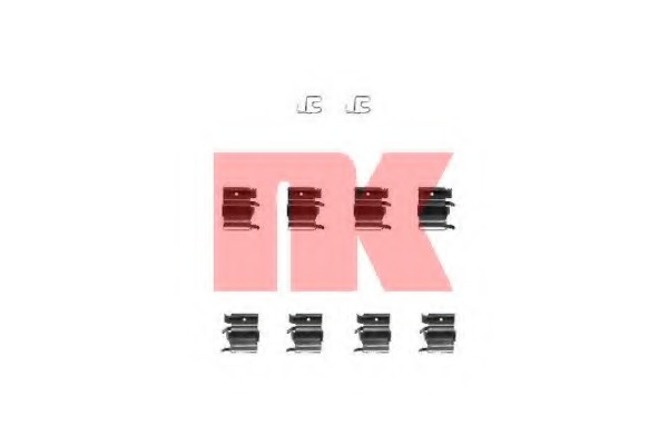 Set accesorii placute frana