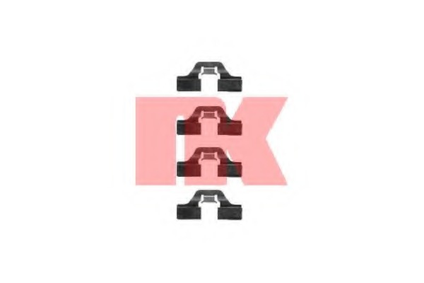 Set accesorii placute frana