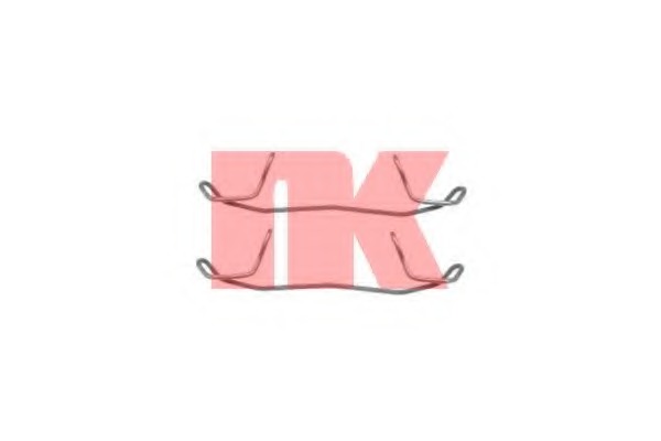 Set accesorii placute frana