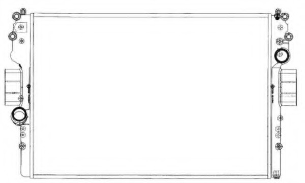 Radiator racire motor