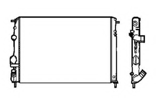 Radiator racire motor