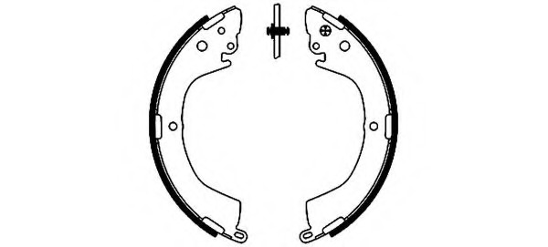 Set saboti frana frana de mana