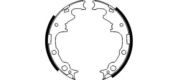 Set saboti frana frana de mana