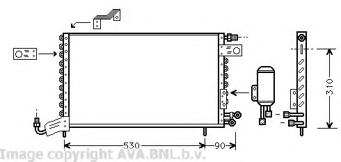Condensator climatizare