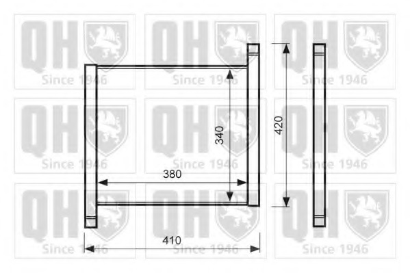 Radiator racire motor