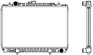 Radiator racire motor