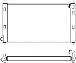 Radiator racire motor