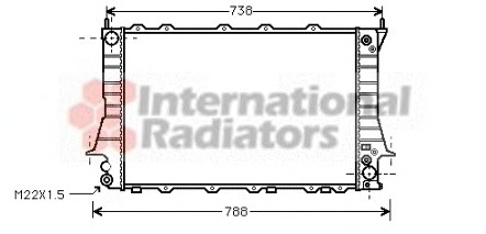 Radiator racire motor