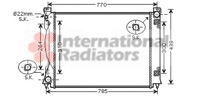 Radiator racire motor