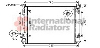 Radiator racire motor