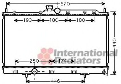 Radiator racire motor