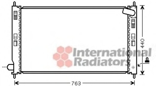 Radiator racire motor