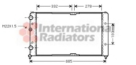 Radiator racire motor