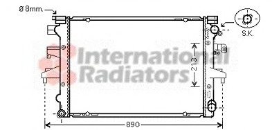 Radiator racire motor