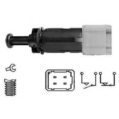 Comutator lumini frana