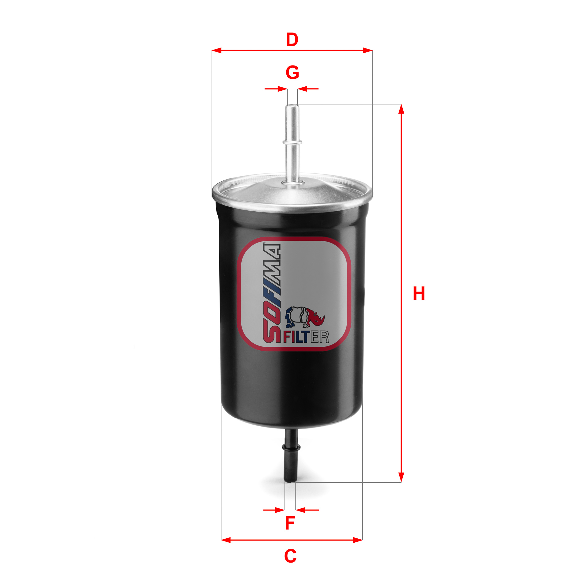 Filtru combustibil SOFIMA