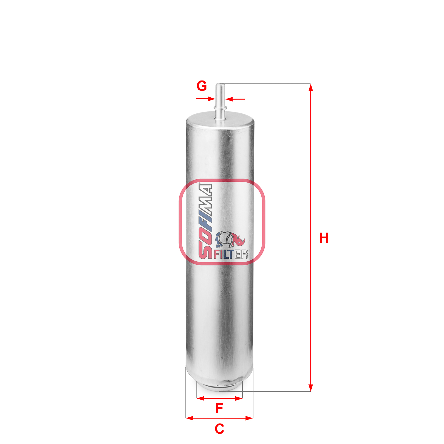 Filtru combustibil SOFIMA