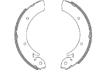 Set saboti frana frana de mana