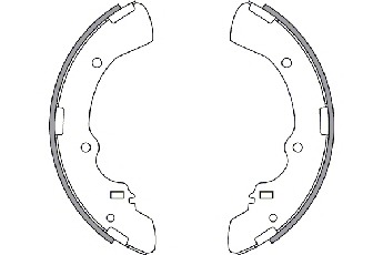 Set saboti frana frana de mana