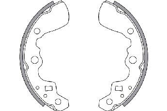 Set saboti frana frana de mana