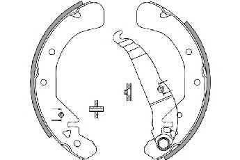 Set saboti frana frana de mana