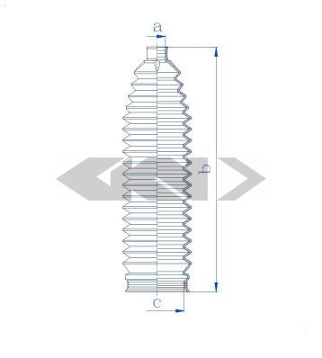 Burduf cauciuc directie