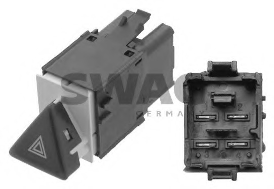 Comutator lumini de avarie