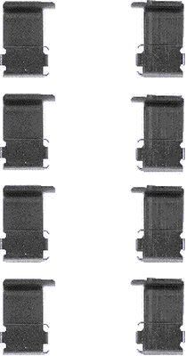 Set accesorii placute frana