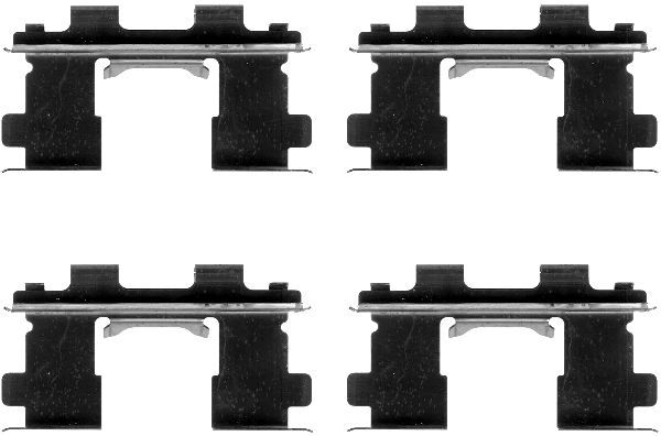 Set accesorii placute frana