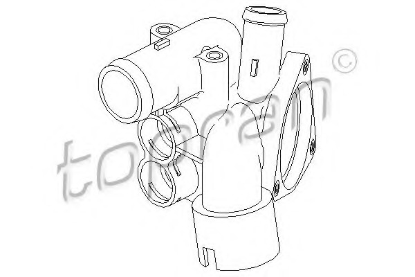 Flansa lichid racire