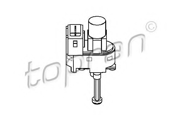 Comutator lumini frana