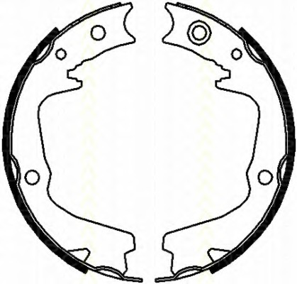 Set saboti frana frana de mana