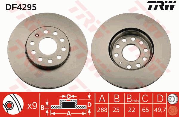 Disc frana fata