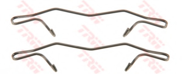 Set accesorii placute frana