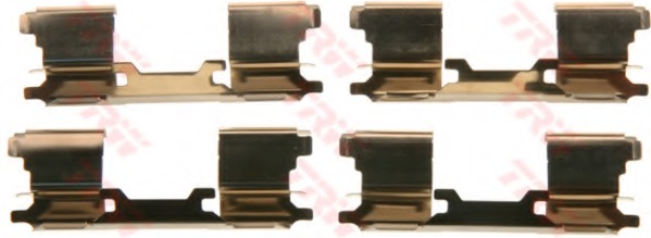 Set accesorii placute frana