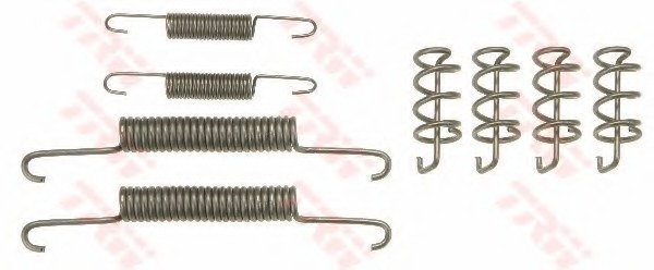 Set accesorii saboti frana parcare