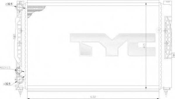 Radiator racire motor