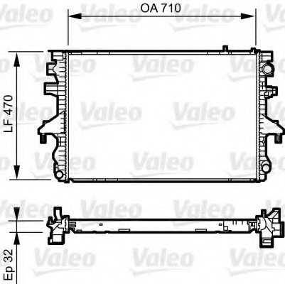 Radiator racire motor