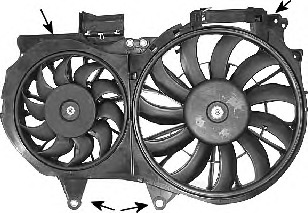 Ventilator radiator